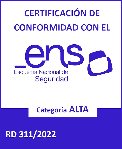 Esquema Nacional De Seguridad Logo Cat Alta
