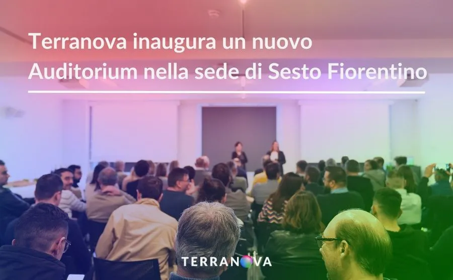 Terranova inaugura un nuovo Auditorium nella sede di Sesto Fiorentino