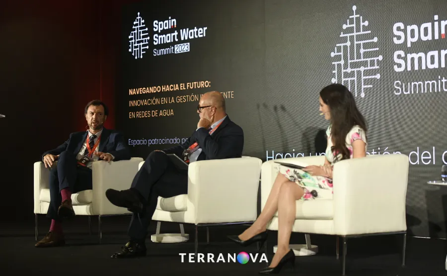 Terranova's team at the Smart Water Summit